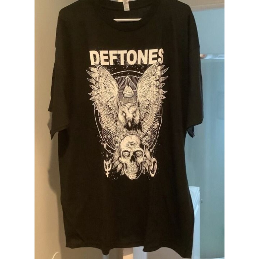 deftones band concert boot bootleg front no back print size M